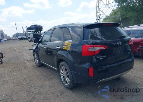 2014 Kia Sorento Limited V6 из США, поврежденный, VIN 5XYKWDA7XEG535431